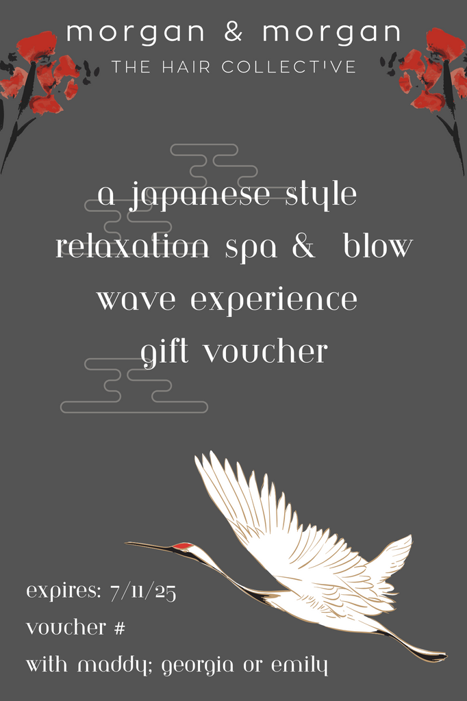 A Japanese Style Relaxation Spa & Blow Wave Gift Voucher